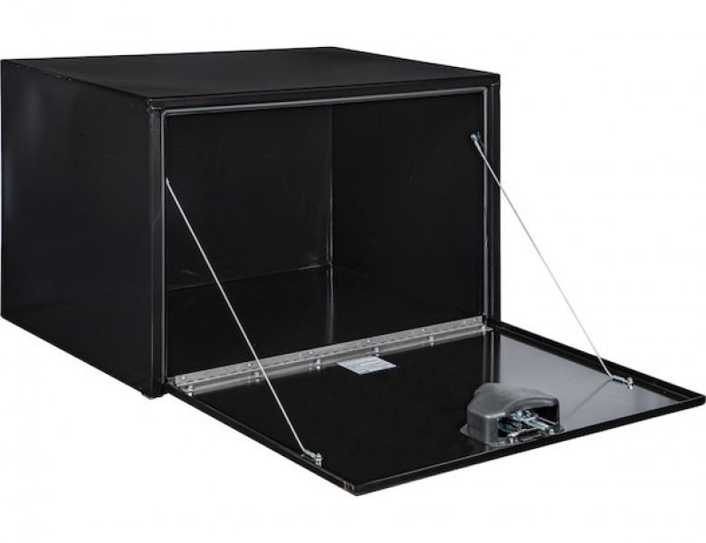 Image of 24x24x36 Inch Black Steel Underbody Truck Box from Buyers Products. Part number: 1704305