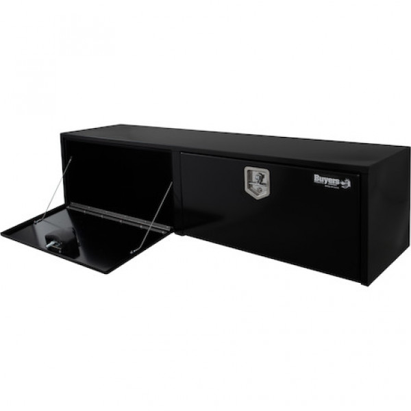 Image of 24x24x72 Inch Black Steel Underbody Truck Box from Buyers Products. Part number: 1704320