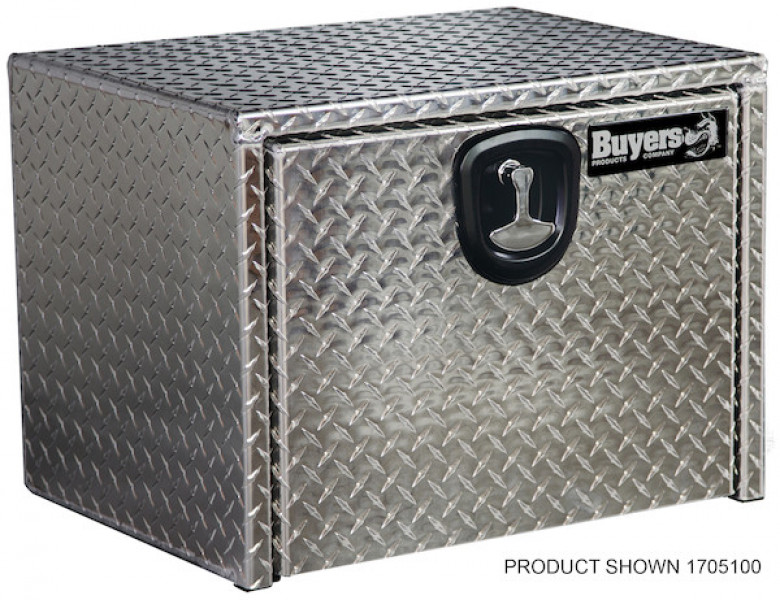 Image of 18x18x24 Inch Diamond Tread Aluminum Underbody Truck Box from Buyers Products. Part number: 1705100