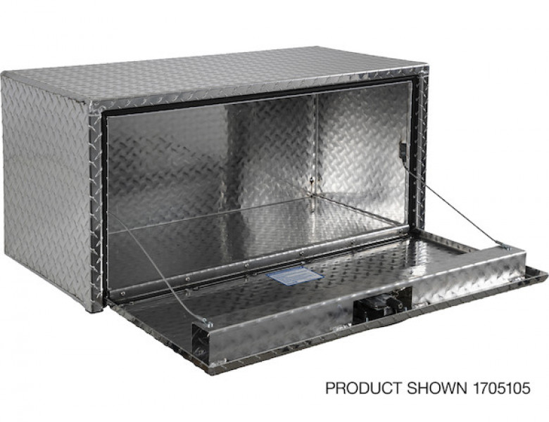 Image of 18x18x24 Inch Diamond Tread Aluminum Underbody Truck Box from Buyers Products. Part number: 1705100