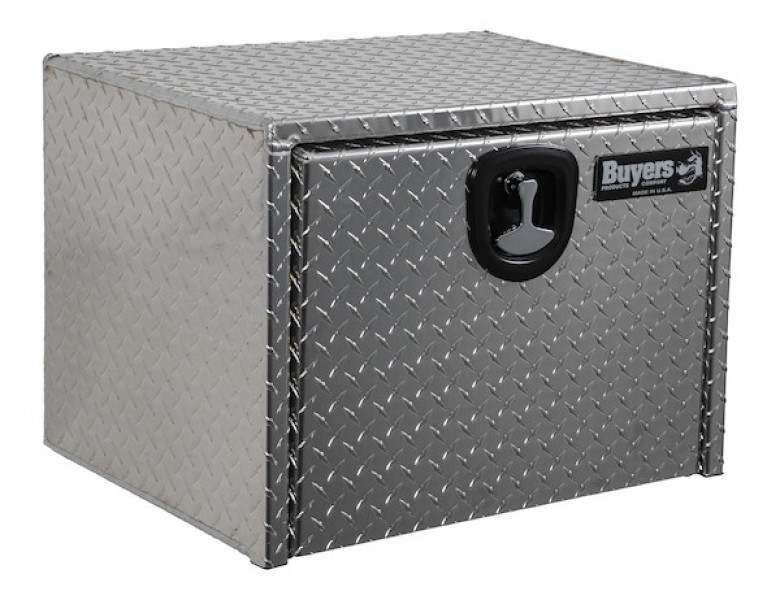 Image of 18x18x24 Inch Diamond Tread Aluminum Underbody Truck Box from Buyers Products. Part number: 1705100