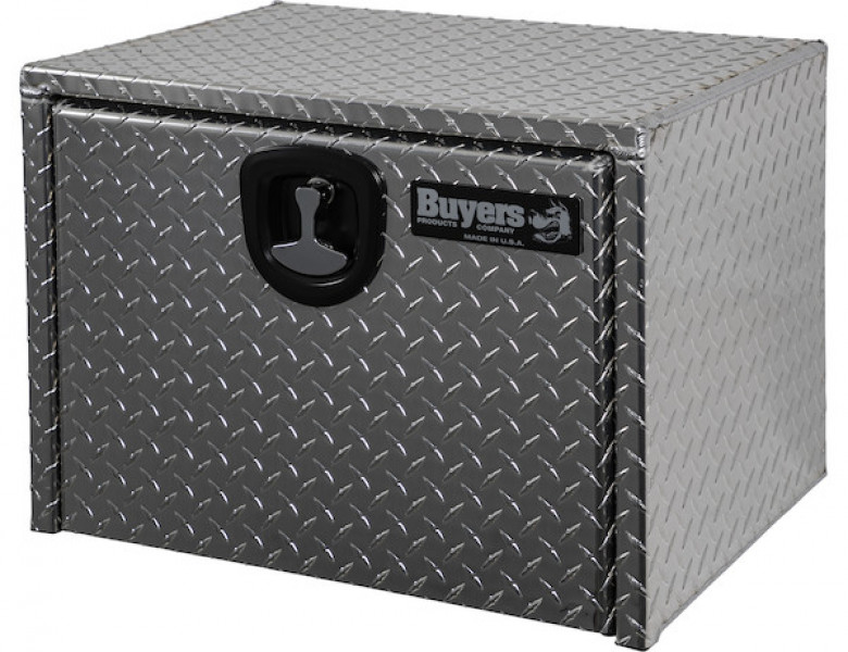 Image of 18x18x24 Inch Diamond Tread Aluminum Underbody Truck Box from Buyers Products. Part number: 1705100