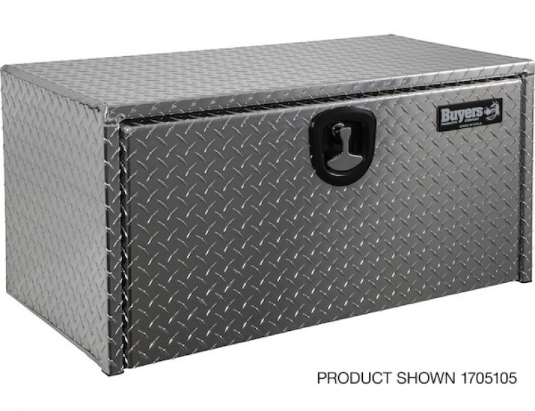 Image of 18x18x24 Inch Diamond Tread Aluminum Underbody Truck Box from Buyers Products. Part number: 1705100