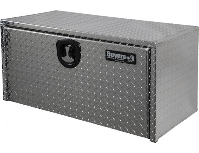 Image of 18x18x36 Inch Diamond Tread Aluminum Underbody Truck Box from Buyers Products. Part number: 1705105