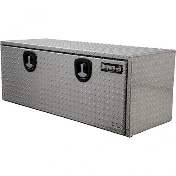 Image of 18x18x48 Inch Diamond Tread Aluminum Underbody Truck Box from Buyers Products. Part number: 1705110