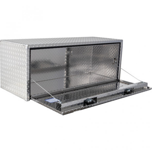 Image of 18x18x48 Inch Diamond Tread Aluminum Underbody Truck Box from Buyers Products. Part number: 1705110