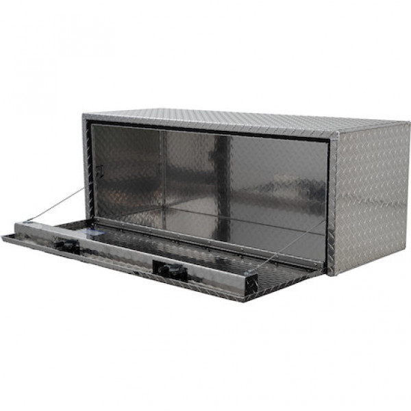 Image of 18x18x48 Inch Diamond Tread Aluminum Underbody Truck Box from Buyers Products. Part number: 1705110