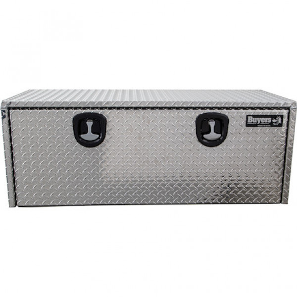 Image of 18x18x48 Inch Diamond Tread Aluminum Underbody Truck Box from Buyers Products. Part number: 1705110