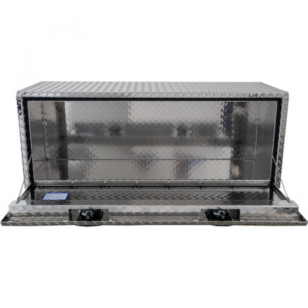 Image of 18x18x48 Inch Diamond Tread Aluminum Underbody Truck Box from Buyers Products. Part number: 1705110