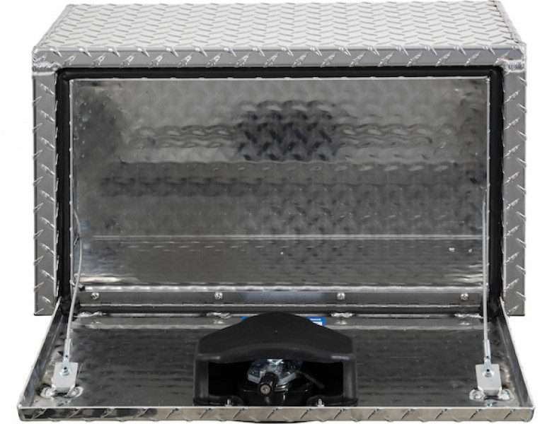 Image of 14x12x16 Inch Diamond Tread Aluminum Underbody Truck Box from Buyers Products. Part number: 1705148