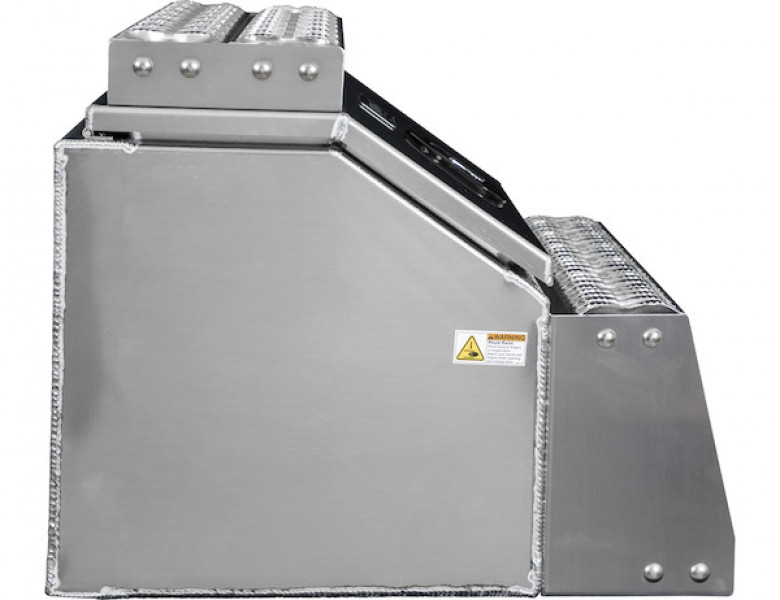 Image of Heavy Duty Smooth Aluminum WideOpentep Boxes for Semi Trucks - 30 Inch Width from Buyers Products. Part number: 1705283