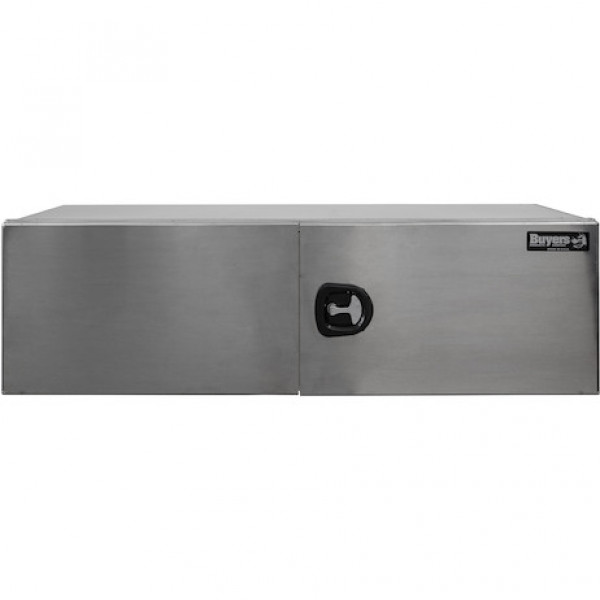 Image of 18x18x60 Inch Pro Series Smooth Aluminum Underbody Truck Box - Double Barn Door,3-Point Compression Latch from Buyers Products. Part number: 1705415