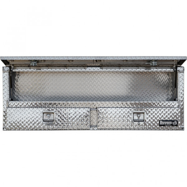 Image of 21x13x72 Inch Diamond Tread Aluminum Pick-Up Truck Contractor With Lower Drawers Topsider from Buyers Products. Part number: 1705641