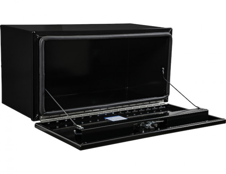 Image of 18x18x24 Inch Black Pro Series Smooth Aluminum Underbody Truck Box from Buyers Products. Part number: 1706960