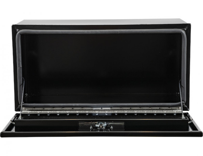 Image of 18x18x24 Inch Black Pro Series Smooth Aluminum Underbody Truck Box from Buyers Products. Part number: 1706960