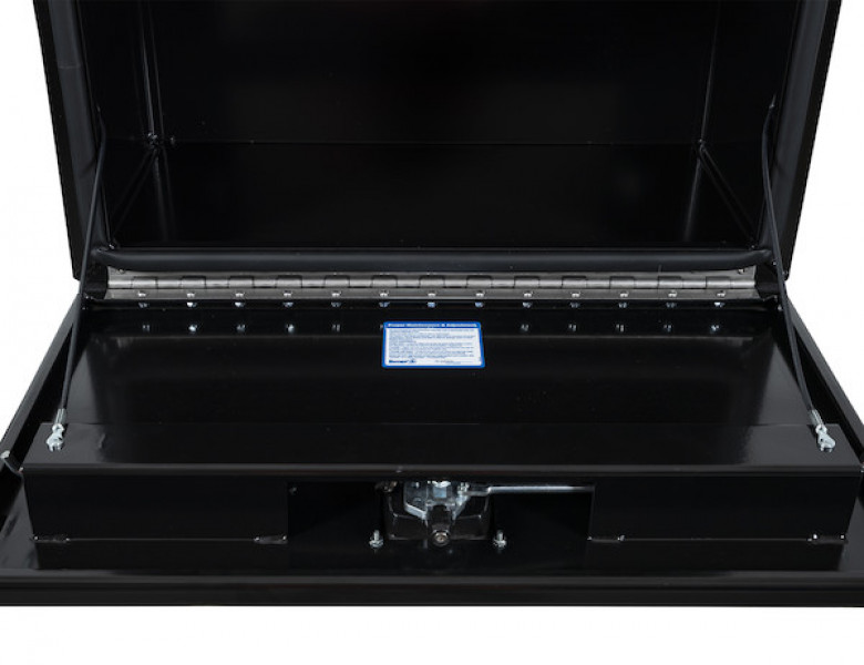 Image of 18x18x24 Inch Black Pro Series Smooth Aluminum Underbody Truck Box from Buyers Products. Part number: 1706960