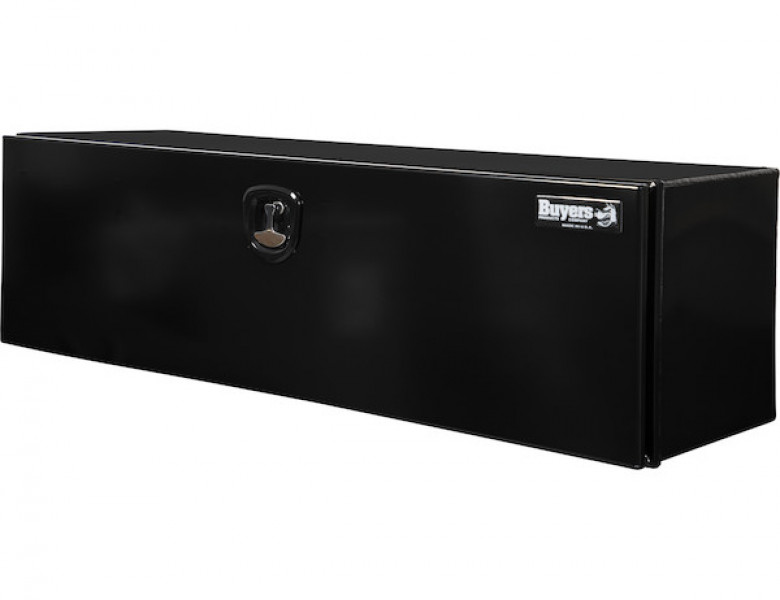 Image of 18x18x60 Inch Black Pro Series Smooth Aluminum Underbody Truck Box from Buyers Products. Part number: 1706975