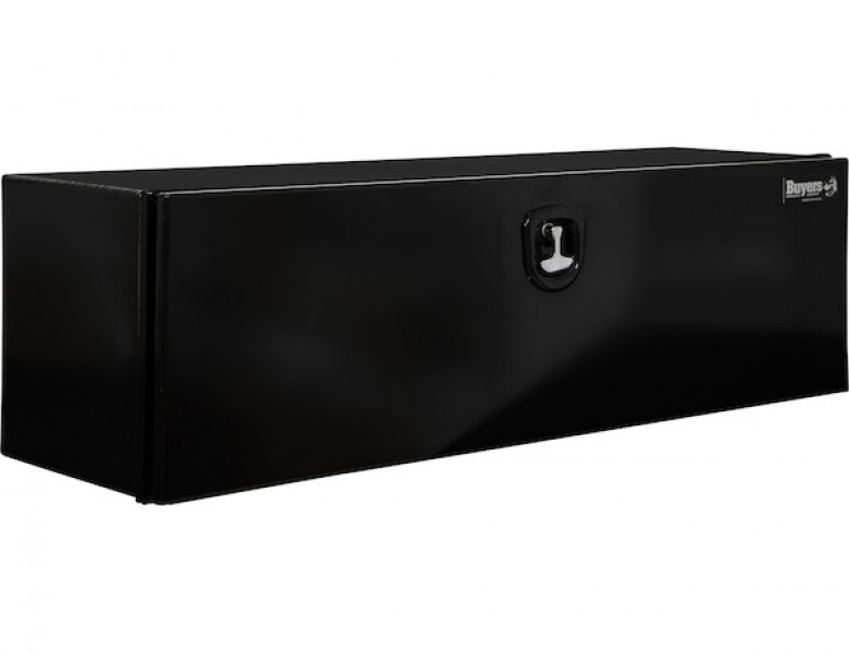 Image of 18x18x60 Inch Black Pro Series Smooth Aluminum Underbody Truck Box from Buyers Products. Part number: 1706975