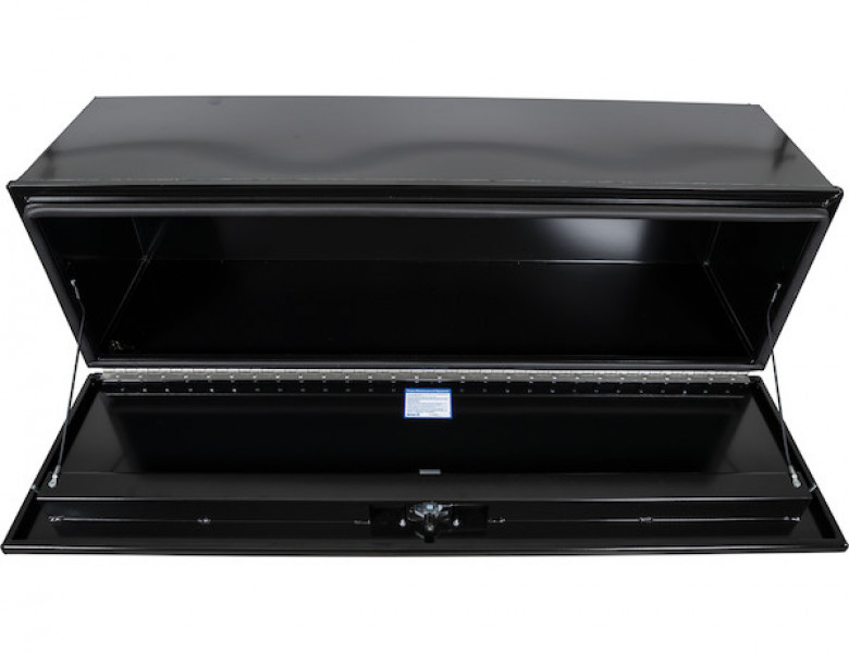 Image of 18x18x60 Inch Black Pro Series Smooth Aluminum Underbody Truck Box from Buyers Products. Part number: 1706975