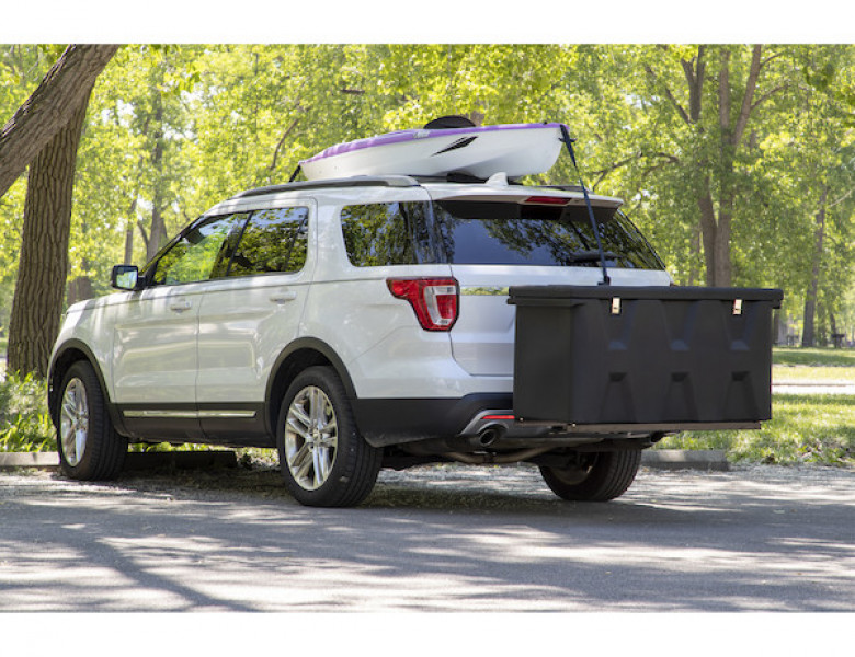 Image of Hitch-Mounted Poly Cargo Carrier from Buyers Products. Part number: 1707020