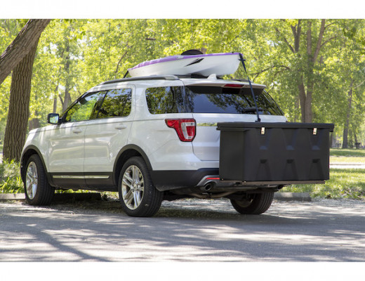 Image of Hitch-Mounted Poly Cargo Carrier from Buyers Products. Part number: 1707020