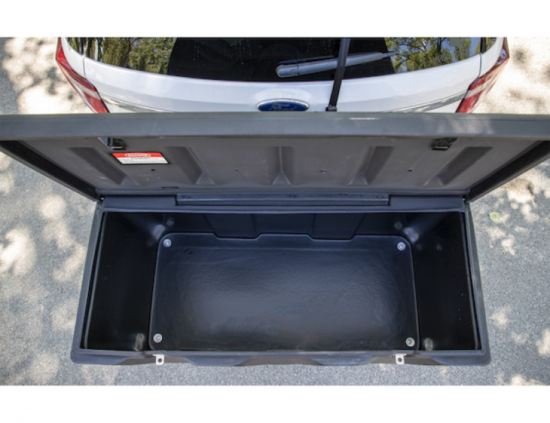 Image of Hitch-Mounted Poly Cargo Carrier from Buyers Products. Part number: 1707020