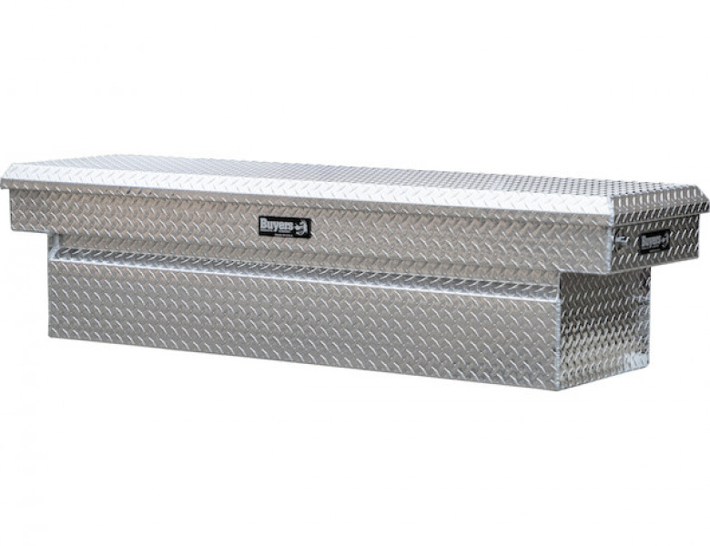 Image of 18x20x71 Inch Diamond Tread Aluminum Crossover Truck Box from Buyers Products. Part number: 1709410