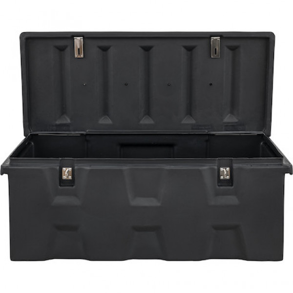 Image of 17.25x19/13.25x44/41.25 Inch Black Poly Multipurpose Chest from Buyers Products. Part number: 1712240