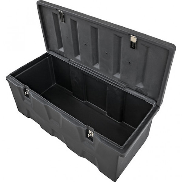 Image of 17.25x19/13.25x44/41.25 Inch Black Poly Multipurpose Chest from Buyers Products. Part number: 1712240