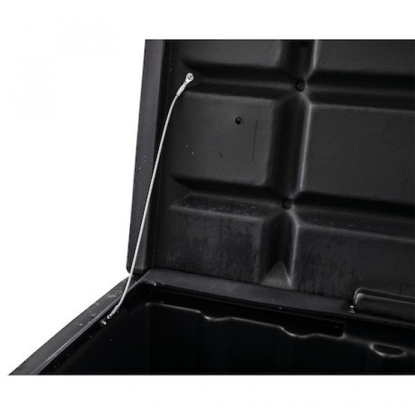 Image of 22.5x19.5/18.75x51/47 Inch Black Poly Multipurpose Chest from Buyers Products. Part number: 1712250