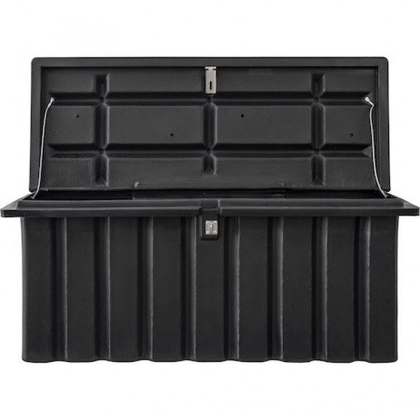 Image of 22.5x19.5/18.75x51/47 Inch Black Poly Multipurpose Chest from Buyers Products. Part number: 1712250