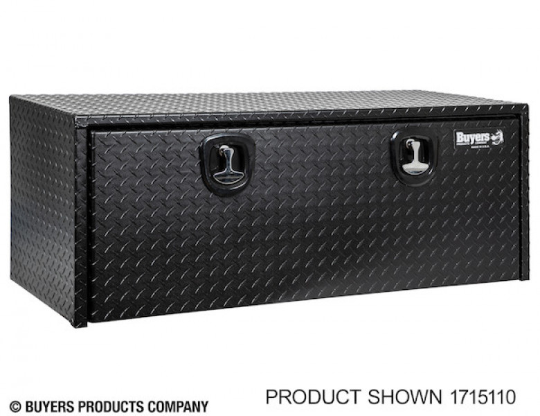 Image of 18x18x36 Inch Textured Matte Black Diamond Tread Aluminum Underbody Truck Box from Buyers Products. Part number: 1715105