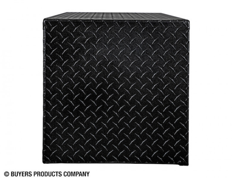 Image of 18x18x36 Inch Textured Matte Black Diamond Tread Aluminum Underbody Truck Box from Buyers Products. Part number: 1715105