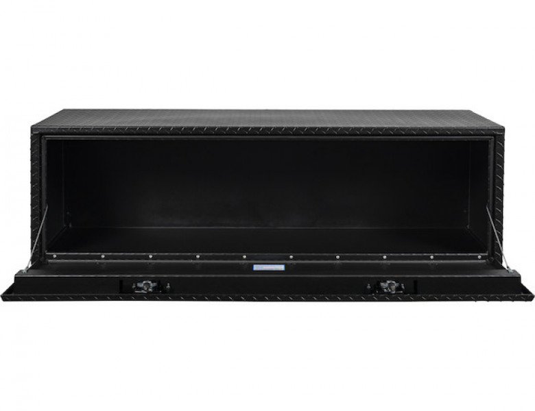 Image of 18x18x60 Inch Textured Matte Black Diamond Tread Aluminum Underbody Truck Box from Buyers Products. Part number: 1715115