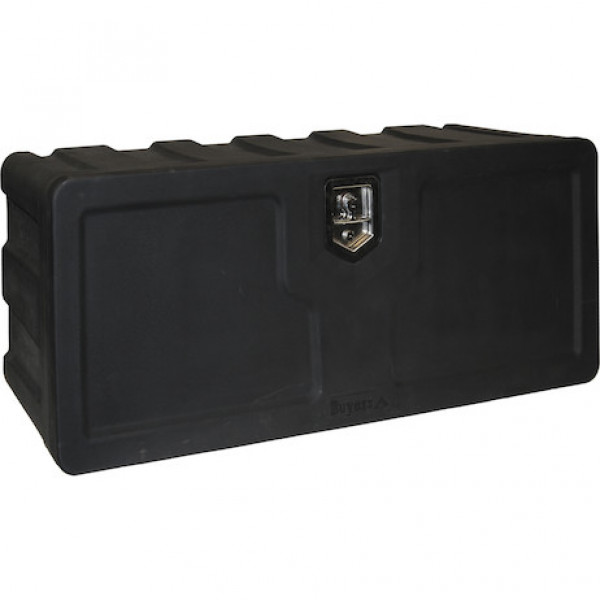 Image of 18x18x36 Inch Black Poly Underbody Truck Box from Buyers Products. Part number: 1717105