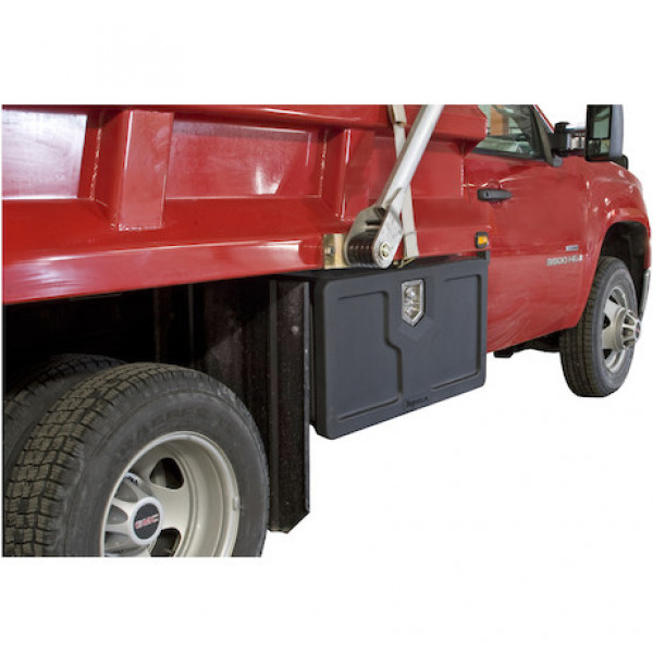 Image of 18x18x36 Inch Black Poly Underbody Truck Box from Buyers Products. Part number: 1717105