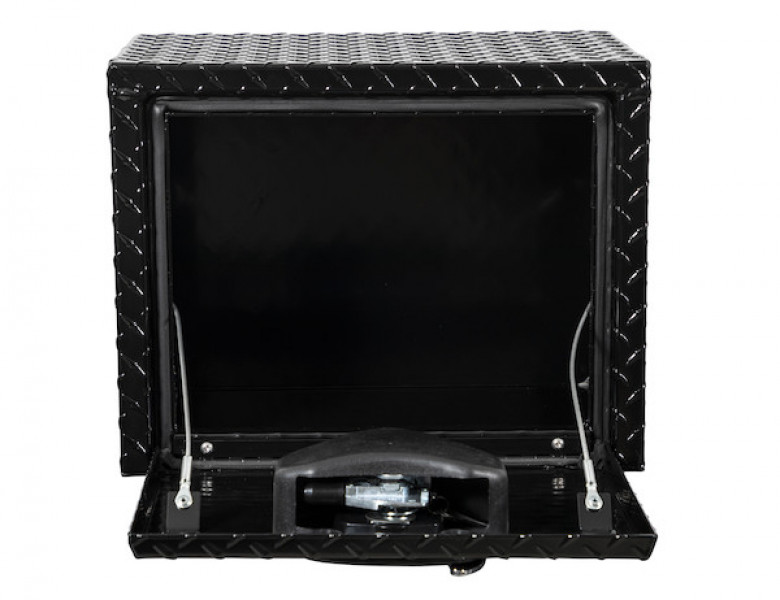 Image of 18x18x24 Inch Black Diamond Tread Aluminum Underbody Truck Box from Buyers Products. Part number: 1725100