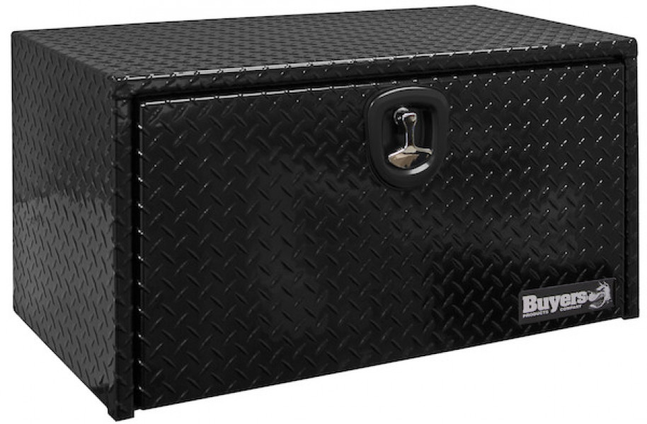 Image of 18x18x36 Inch Black Diamond Tread Aluminum Underbody Truck Box from Buyers Products. Part number: 1725105