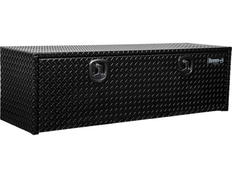 Image of 18x18x60 Inch Black Diamond Tread Aluminum Underbody Truck Box from Buyers Products. Part number: 1725115