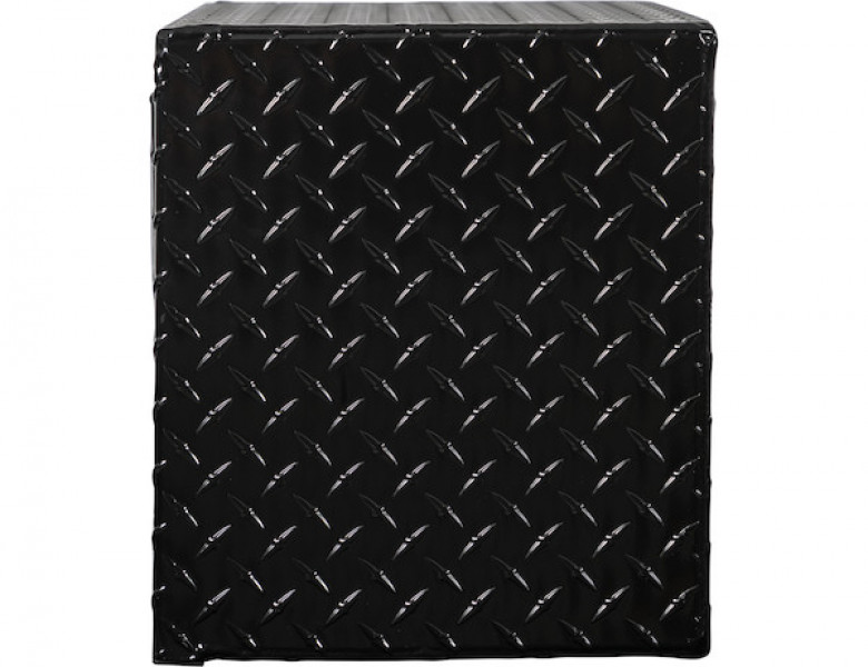 Image of 14x12x18 Inch Black Diamond Tread Aluminum Underbody Truck Box from Buyers Products. Part number: 1725149