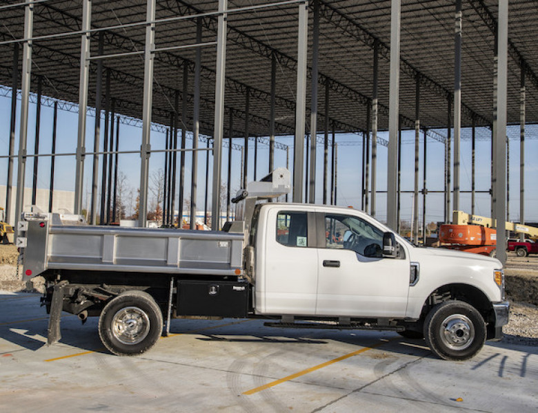 Image of 18x18x30 Inch Black Steel Underbody Truck Box With 3-Point Latch from Buyers Products. Part number: 1732303