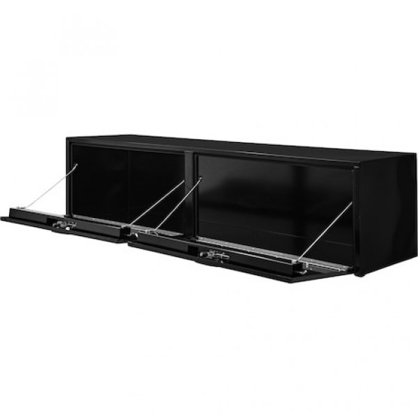 Image of 18x18x72 Inch Black Steel Underbody Truck Box With 3-Point Latch from Buyers Products. Part number: 1732320