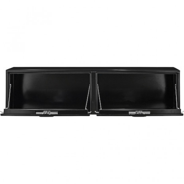 Image of 18x18x72 Inch Black Steel Underbody Truck Box With 3-Point Latch from Buyers Products. Part number: 1732320