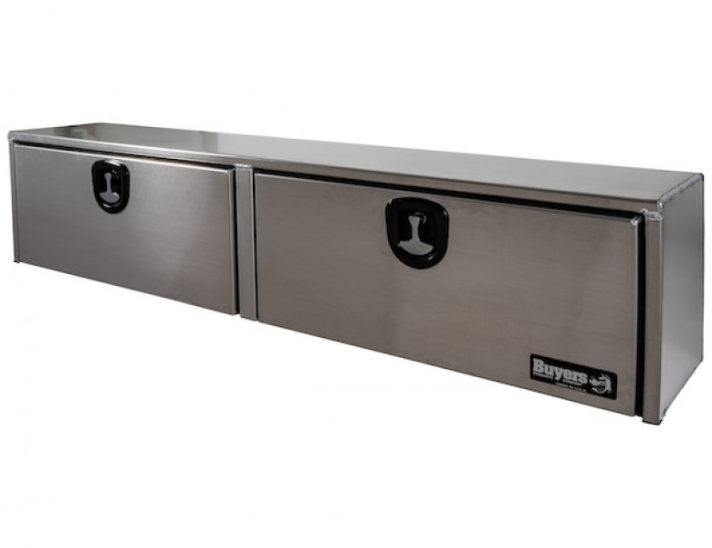 Image of 16x13x72 Inch Smooth Aluminum Topsider Truck Box from Buyers Products. Part number: 1751651