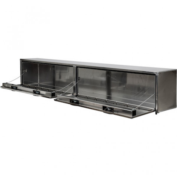 Image of 18x16x96 Inch Smooth Aluminum Topsider Truck Box from Buyers Products. Part number: 1751668