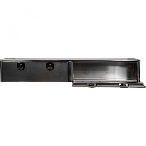 Image of 18x16x96 Inch Smooth Aluminum Topsider Truck Box from Buyers Products. Part number: 1751668