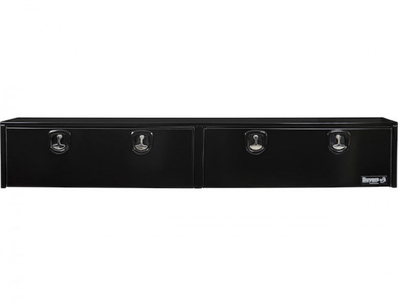 Image of 16x13x72 Inch Black Smooth Aluminum Topsider Truck Box from Buyers Products. Part number: 1752151