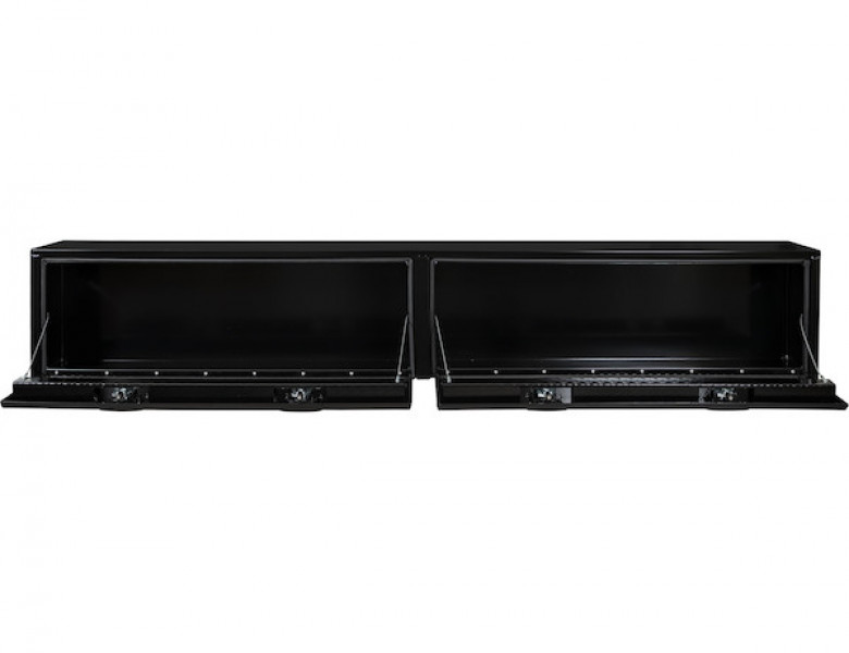 Image of 16x13x72 Inch Black Smooth Aluminum Topsider Truck Box from Buyers Products. Part number: 1752151