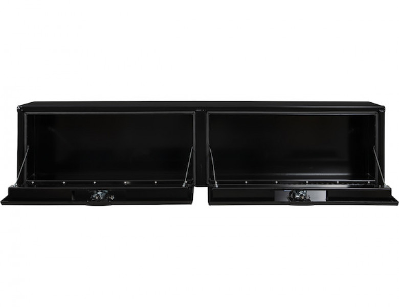 Image of 16x13x72 Inch Black Smooth Aluminum Topsider Truck Box from Buyers Products. Part number: 1752151