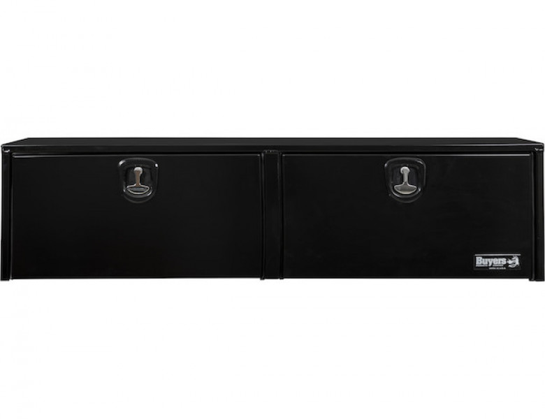 Image of 18x16x72 Inch Black Smooth Aluminum Topsider Truck Box from Buyers Products. Part number: 1752163